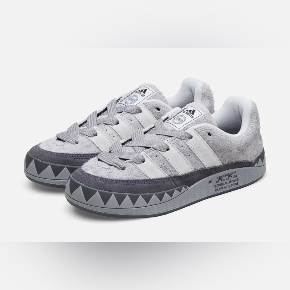 Adidas Originals x Neighborhood “Adimatic” sneakers, New in Box, M13